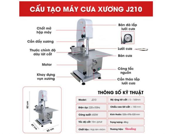 Máy Cưa Xương J210