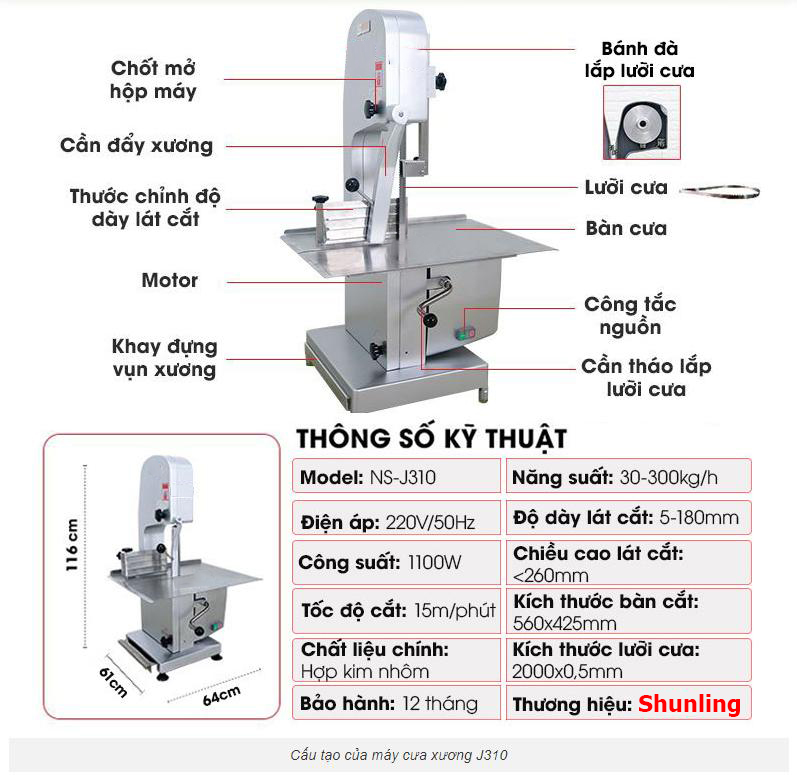 Máy Cưa Xương J310