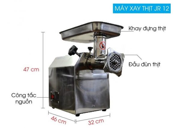 Máy xay thịt công nghiệp JR 12